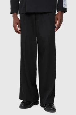 Double Fixed Waistband Parachute Trouser