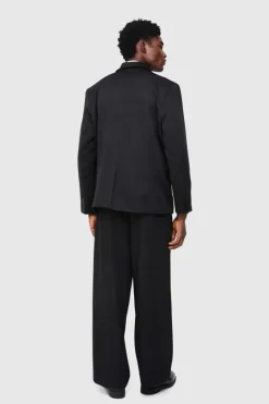 Double Fixed Waistband Parachute Trouser