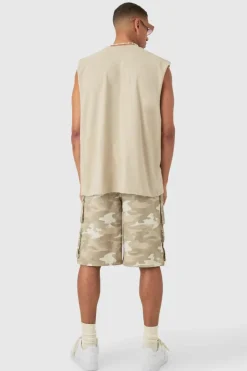 Drop Armhole Extended Neck Heavyweight Tank
