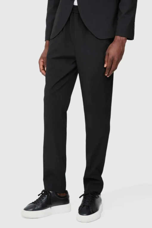 Elastic Waist Slim Tailored Jogger