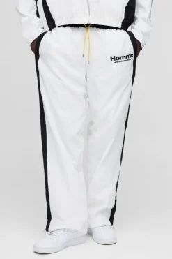 Elasticated Homme Parachute Trousers
