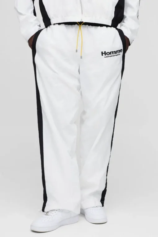 Elasticated Homme Parachute Trousers