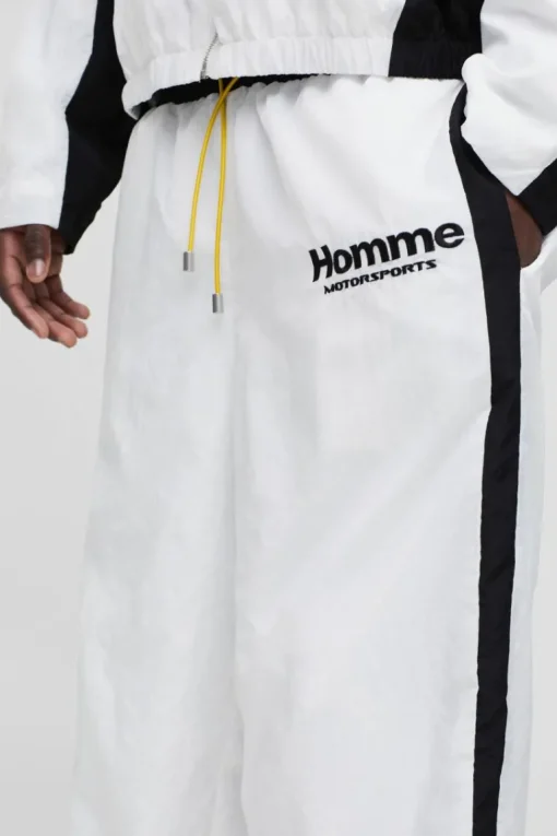 Elasticated Homme Parachute Trousers