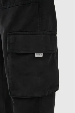Elasticated Waist Slim Fit Branded Cargo Jogger