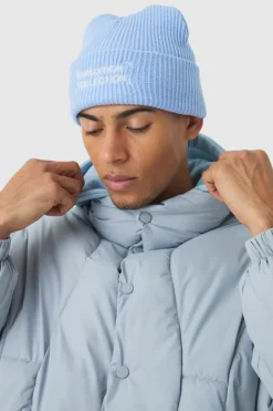 Expedition Collection Embroidered Beanie In Blue
