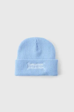 Expedition Collection Embroidered Beanie In Blue