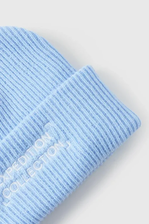 Expedition Collection Embroidered Beanie In Blue