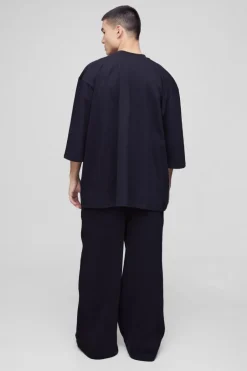 Extreme Oversized Extended Neck Heavy Weight T-shirt