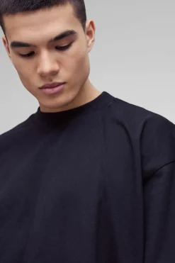 Extreme Oversized Extended Neck Heavy Weight T-shirt