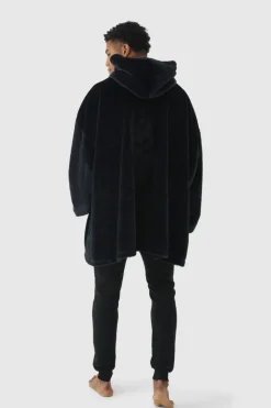 Extreme Oversized Zip Fleece Hoodie