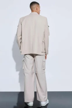 Extreme Pocket Oversized Blazer