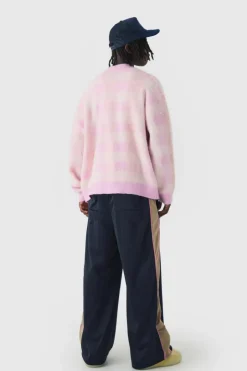Extreme Wide Leg Graphic Tricot Joggers