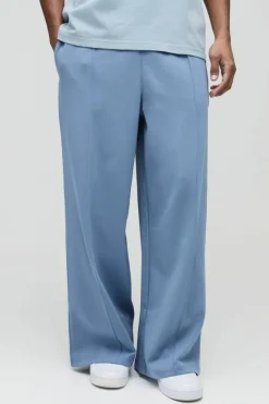 Extreme Wide Leg Heavyweight Interlock Jogger