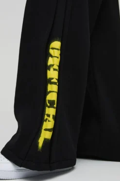 Extreme Wide Leg Official Pleated Gusset Jogger