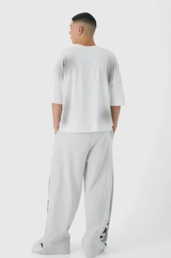 Extreme Wide Leg Pleated Gusset Jogger