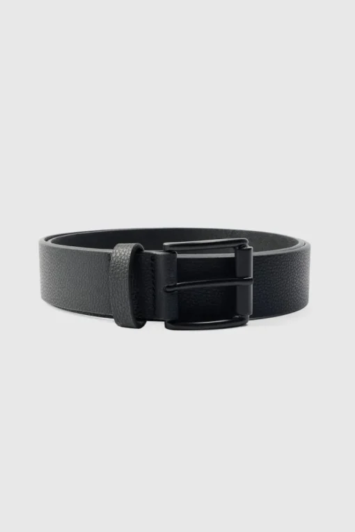 Faux Leather Textured Belt