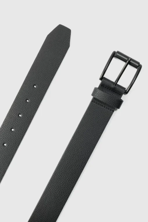 Faux Leather Textured Belt