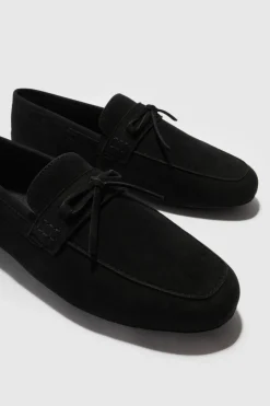 Faux Suede Driving Shoe