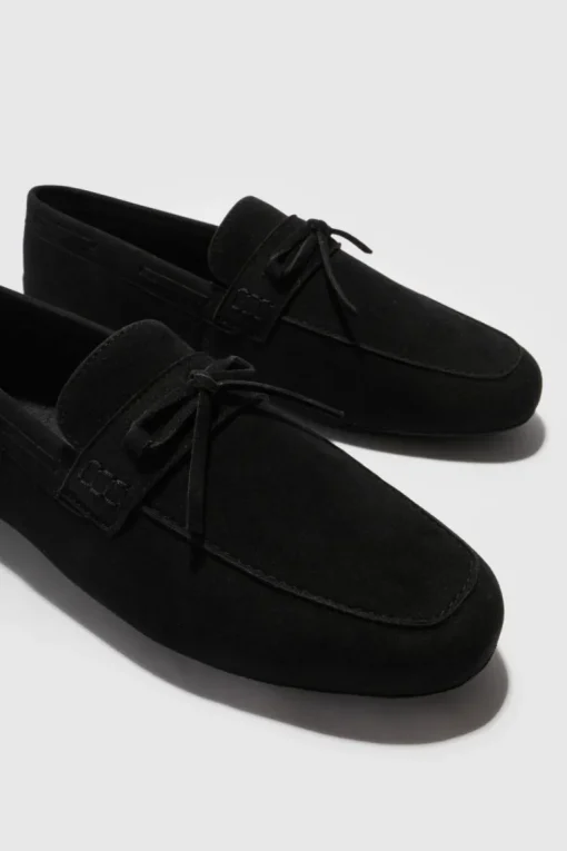 Faux Suede Driving Shoe