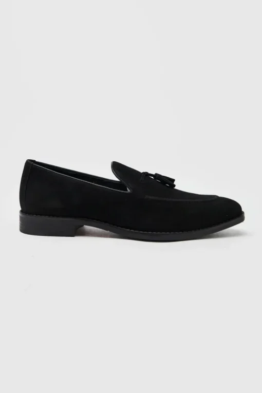 Faux Suede Tassel Loafer