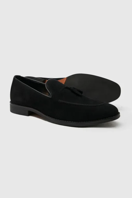 Faux Suede Tassel Loafer