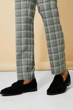 Faux Suede Tassel Loafer