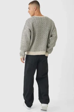 Fixed Waist Baggy Washed Trouser