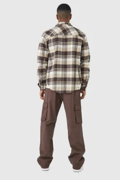 Fixed Waist Relaxed Fit Cargo Trouser