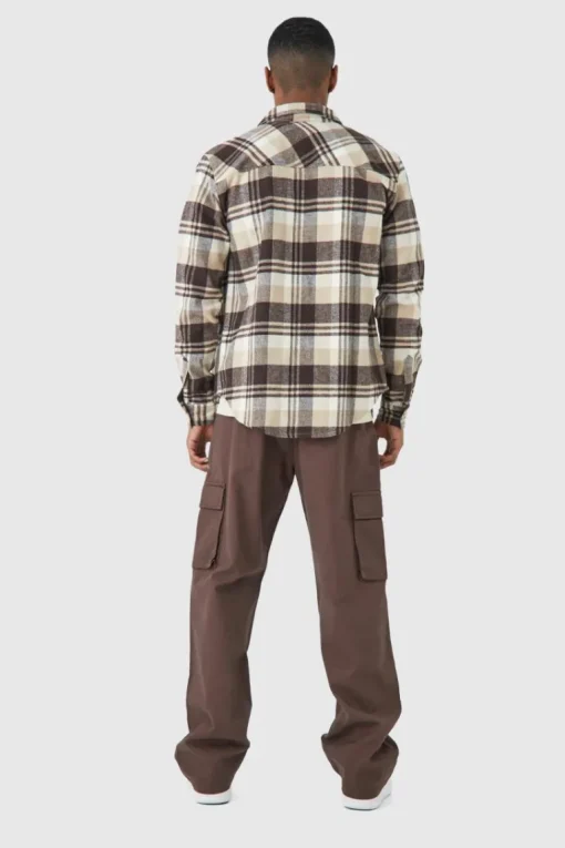 Fixed Waist Relaxed Fit Cargo Trouser
