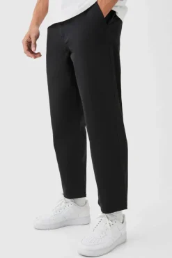 Fixed Waist Skate Cropped Chino Trouser