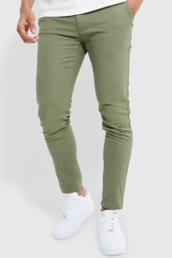 Fixed Waist Skinny Chino Trouser