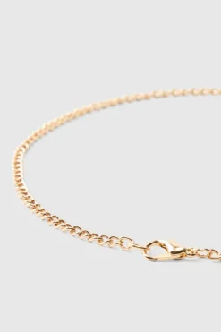 Gem Pendant Necklace In Gold