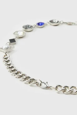 Gemstone Silver Chain