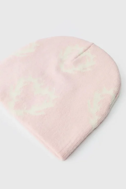 Gothic Heart Graphic Beanie
