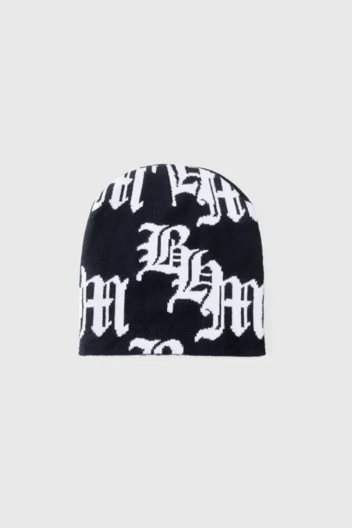 Gothic Logo Jacquard Beanie