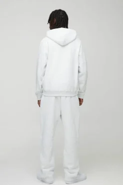 330GSM Basic Zip Through Hoodie