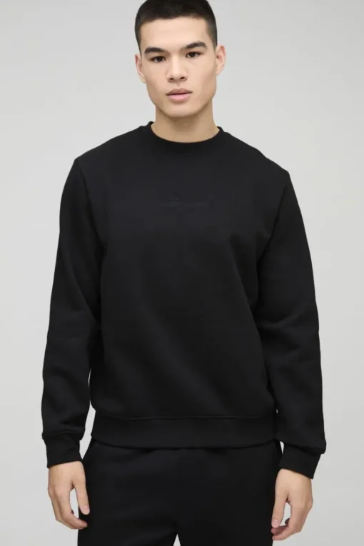 330GSM BM Signature Crew Neck Sweatshirt