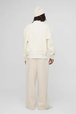 330GSM Oversized Basic Boxy Extended Neck Sweatshirt