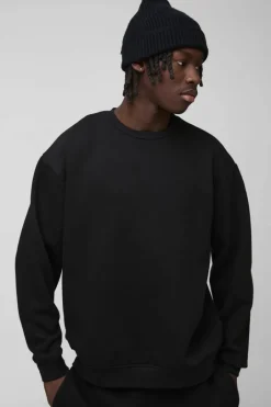 330GSM Oversized Basic Crew Neck Sweatshirt