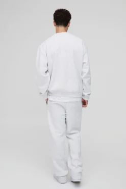 330GSM Oversized Basic Crew Neck Sweatshirt