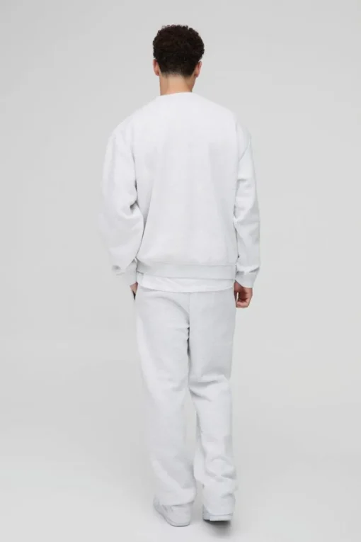 330GSM Oversized Basic Crew Neck Sweatshirt