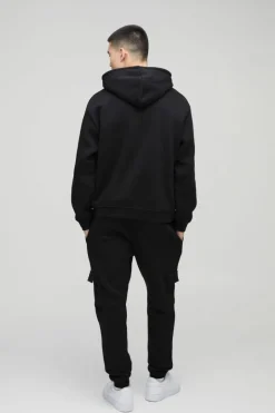 330GSM Oversized Basic Zip Through Hoodie