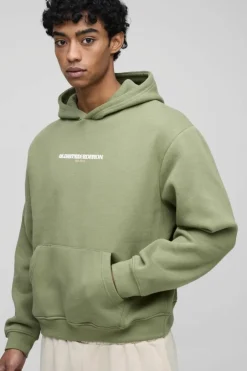 330GSM Oversized Boxy High Build Print Limited Hoodie
