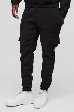 330GSM Skinny Basic Cargo Jogger