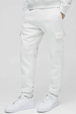 330GSM Slim Fit Basic Cargo Jogger