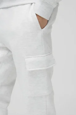 330GSM Slim Fit Basic Cargo Jogger