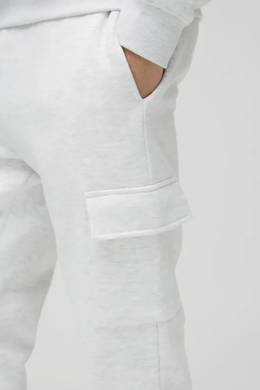 330GSM Slim Fit Basic Cargo Jogger