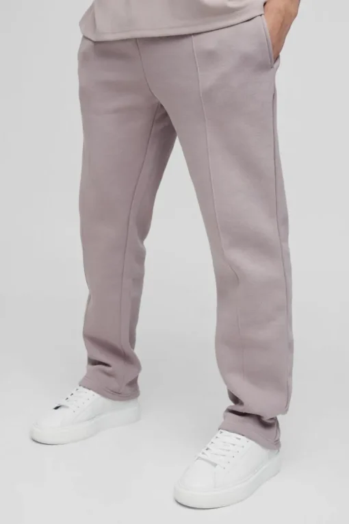 330GSM Straight Leg Basic Jogger With Pintuck