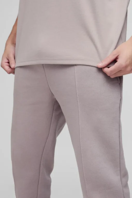 330GSM Straight Leg Basic Jogger With Pintuck
