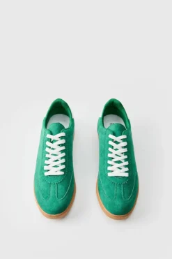 Gum Sole Trainer In Green
